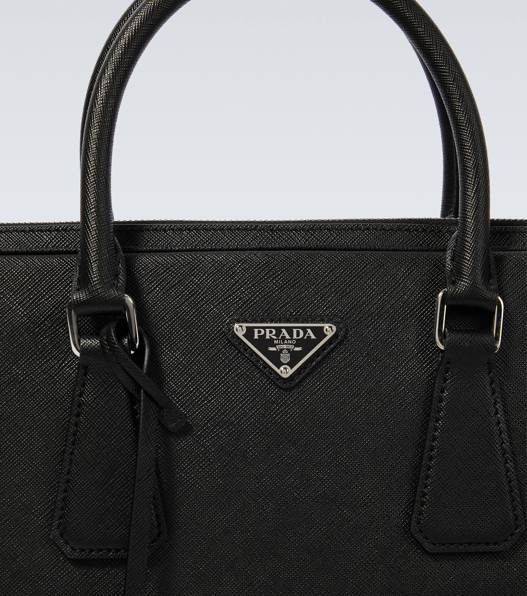 Leather briefcase - 6