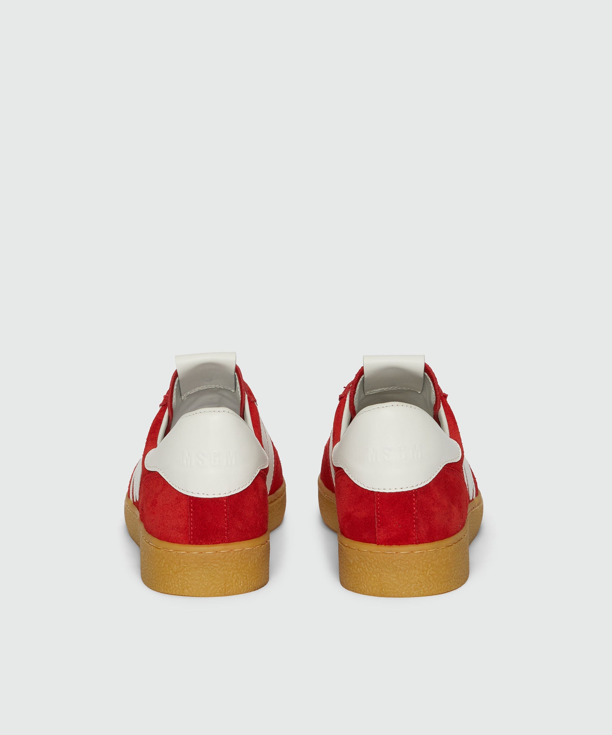 Red Retrò Trainer sneakers in "TheMwave" suede - 2