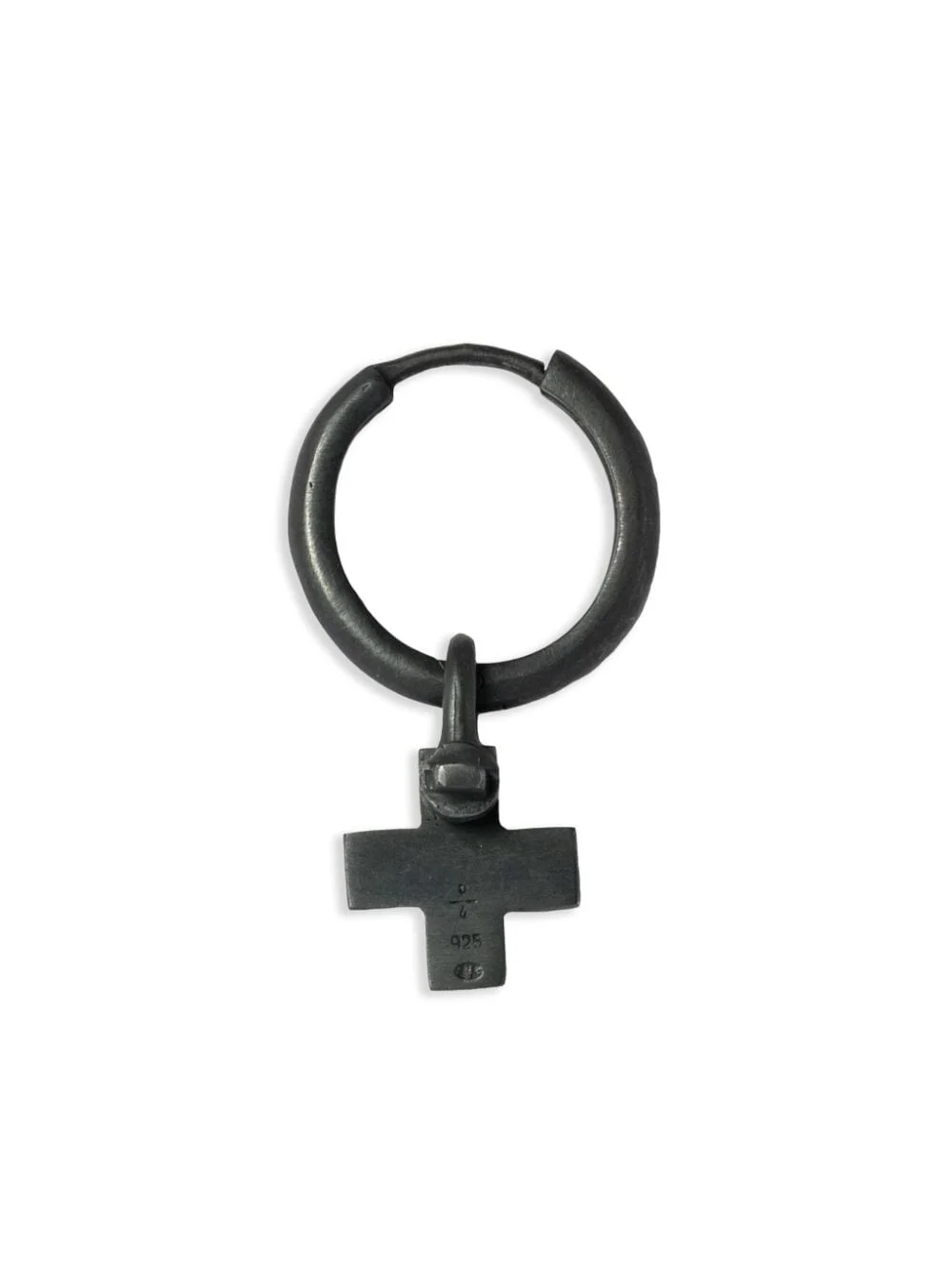 cross-charm earring - 1