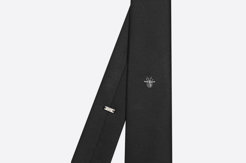 Dior Tie with Bee Motif outlook