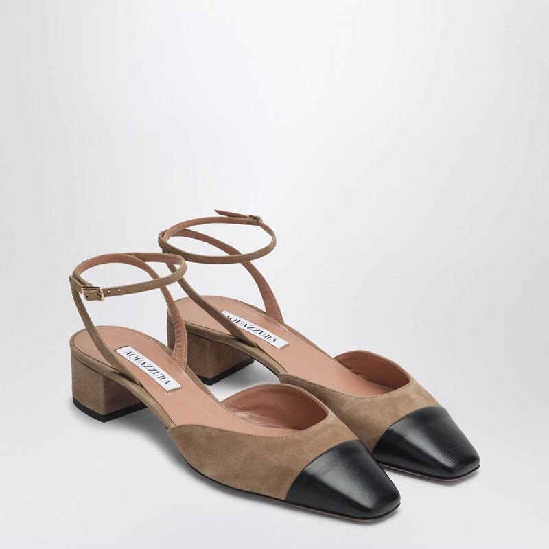 PUMPS FRENCH FLIRT 35 IN BEIGE AND BLACK - 1