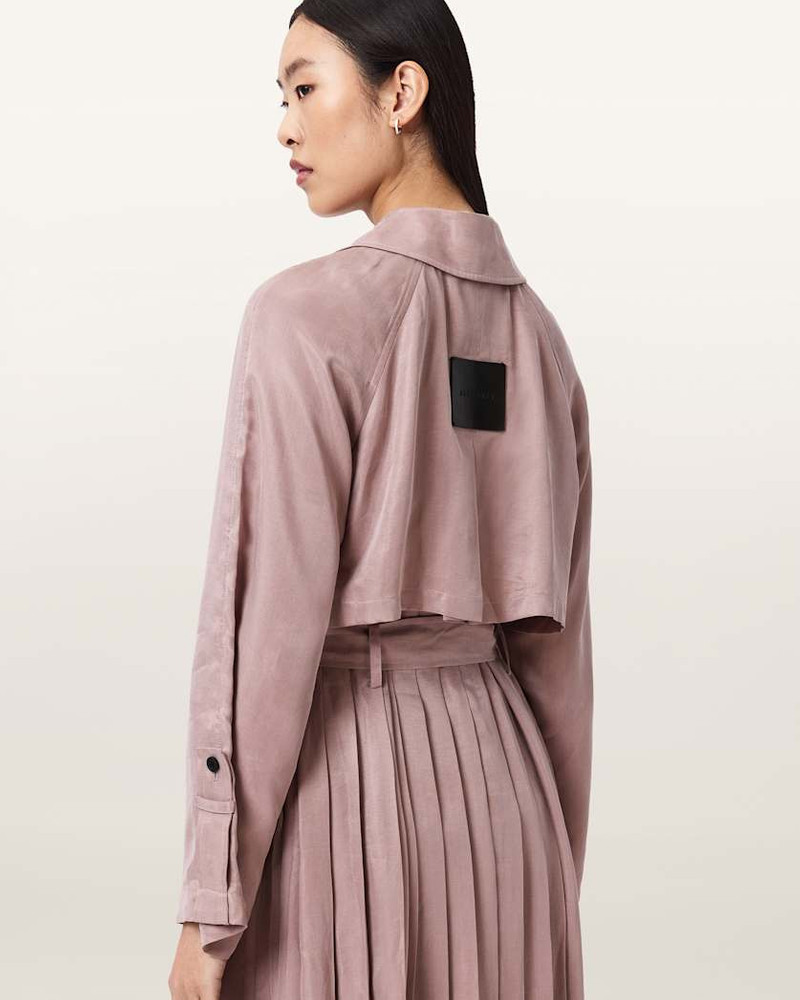 LIZIE DOUBLE BREASTED TRENCH COAT 3