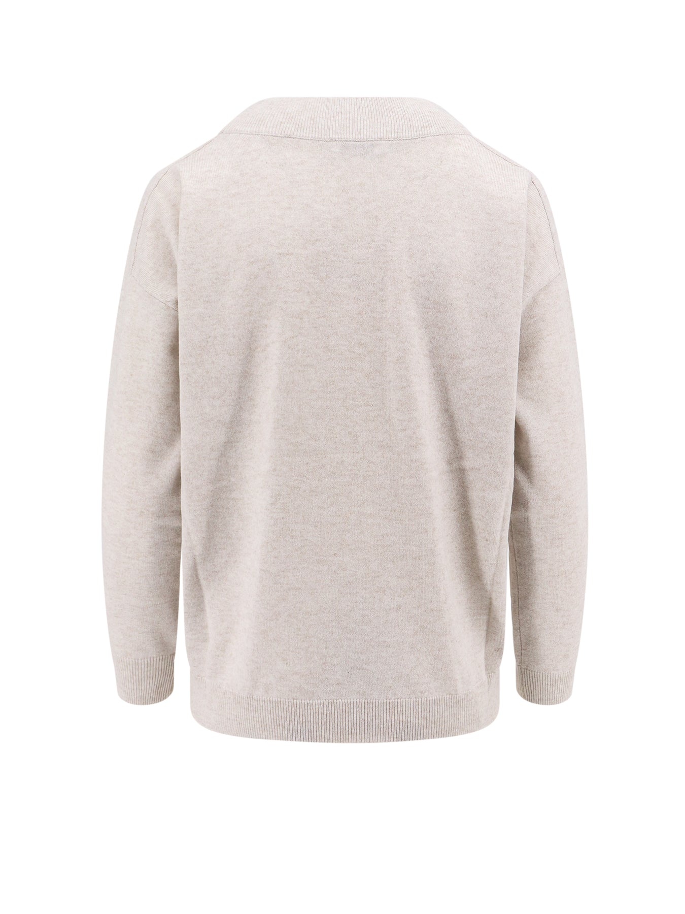 Cashmere sweater with Monili profile - 2