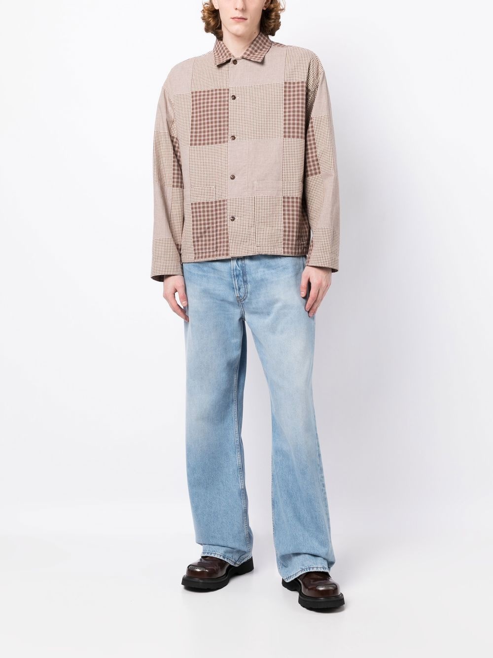 PJ checked long-sleeve shirt - 2