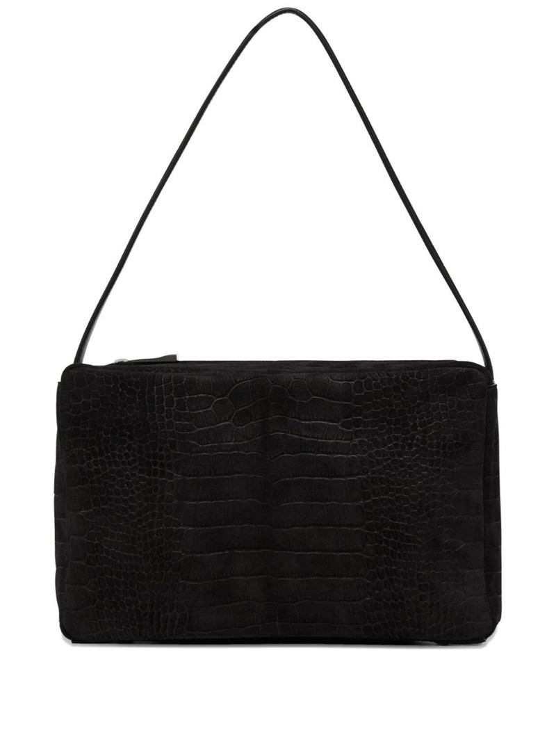 medium Panetto embossed shoulder bag 1