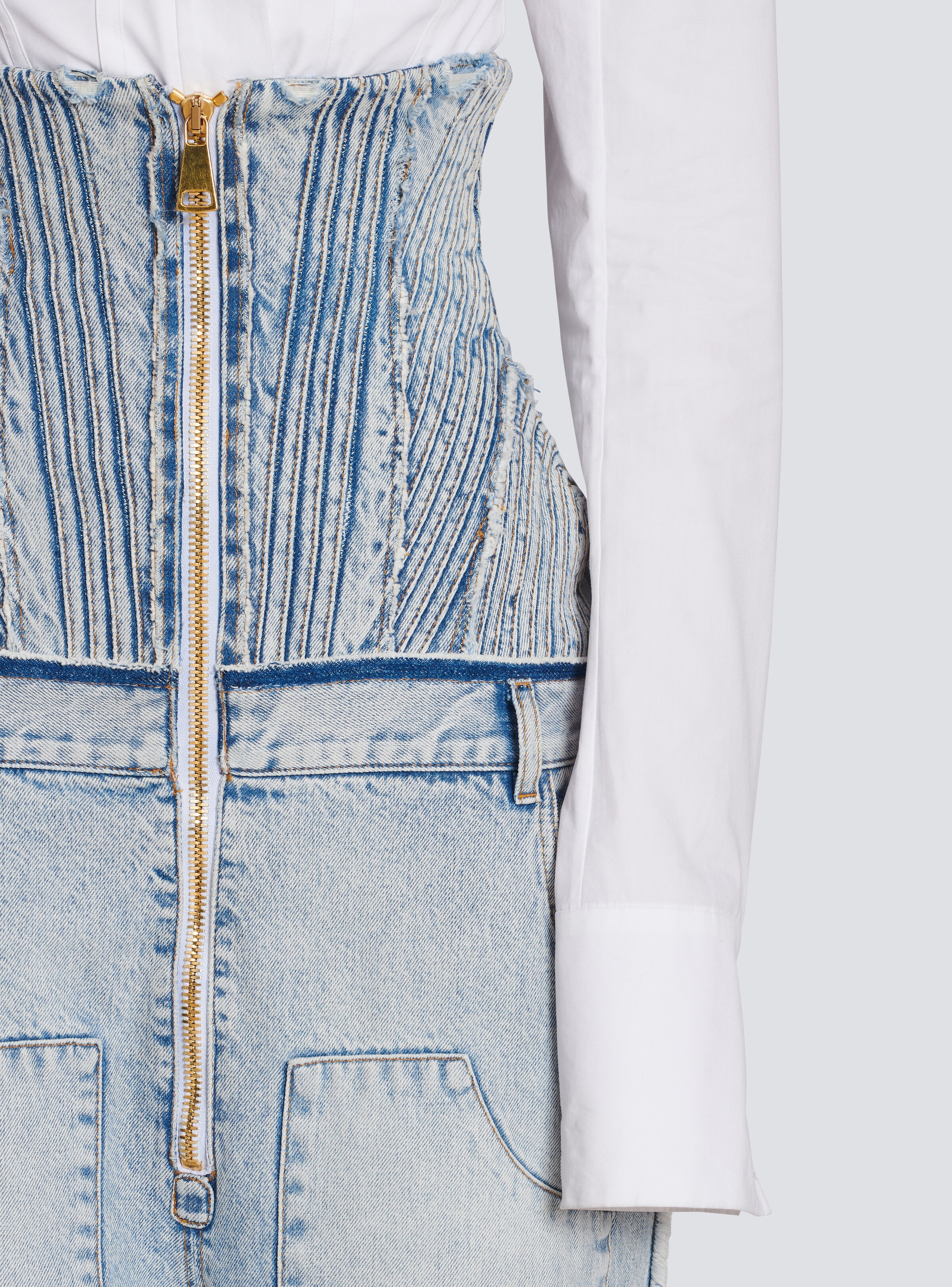 Cotton vintage boyfriend jeans - 7