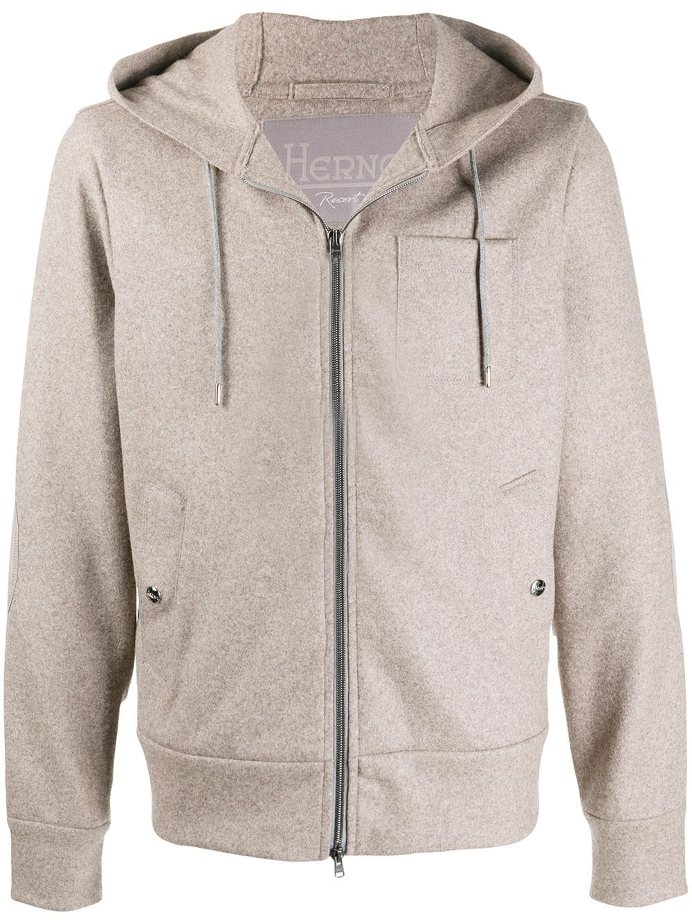 zip-up hoodie - 1