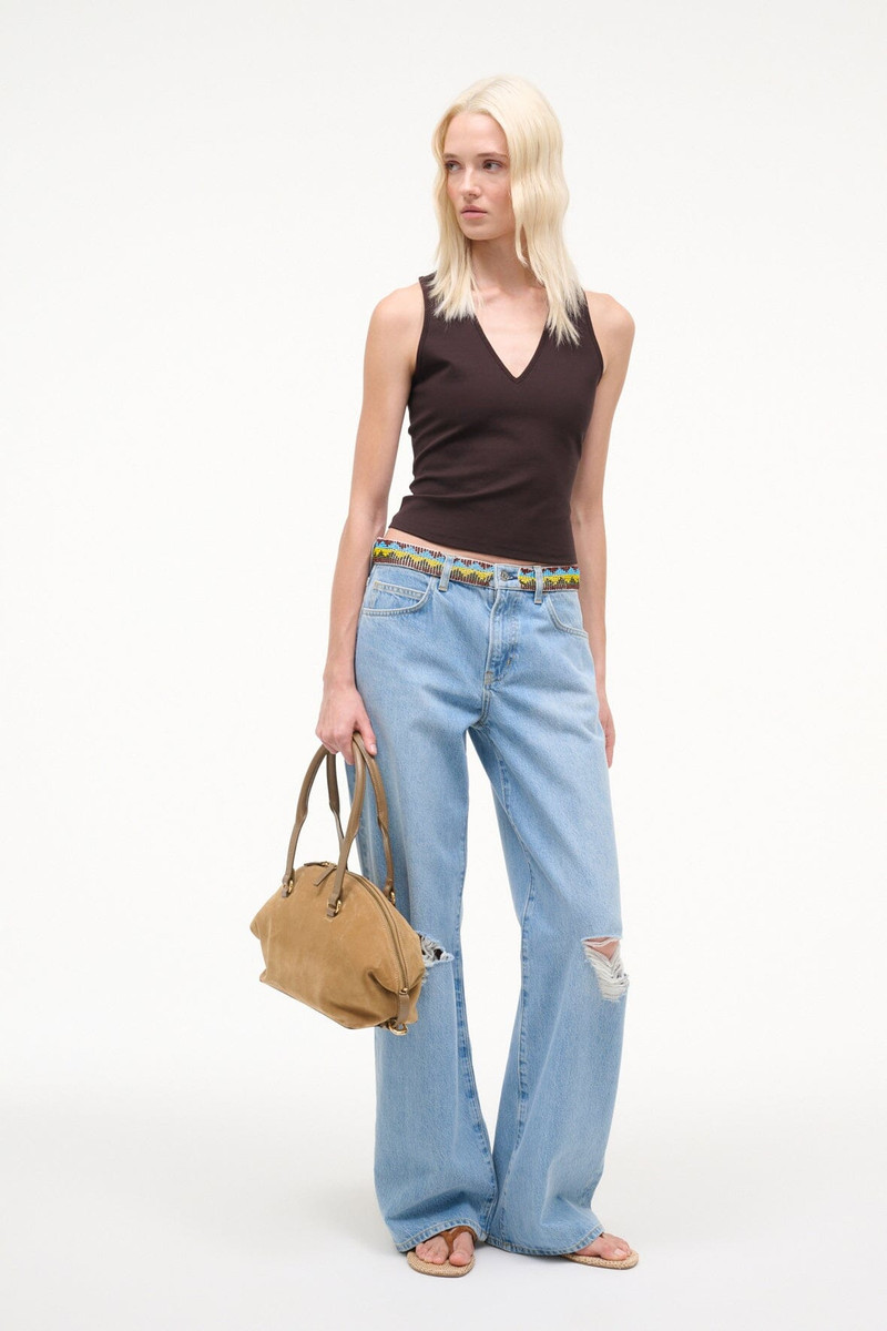STAUD GUS RELAXED JEAN 33 SURFER BEADED 1