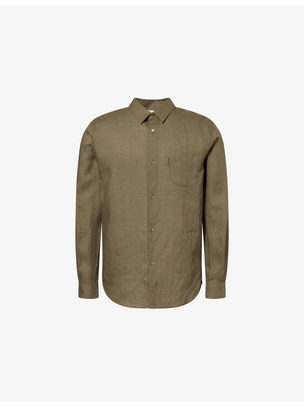 Monaco Long-Sleeve Linen Shirt - 1