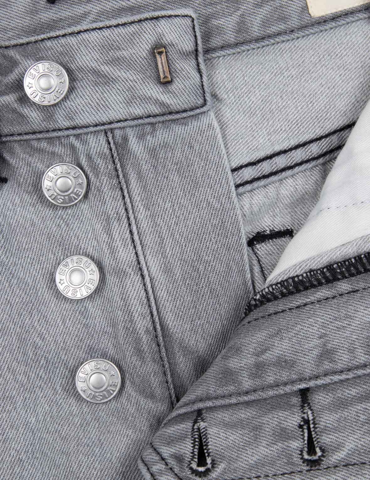 DISTRESSED SEAGULL APPLIQUÉ EMBROIDERY FASHION FIT DENIM SKIRT - 8