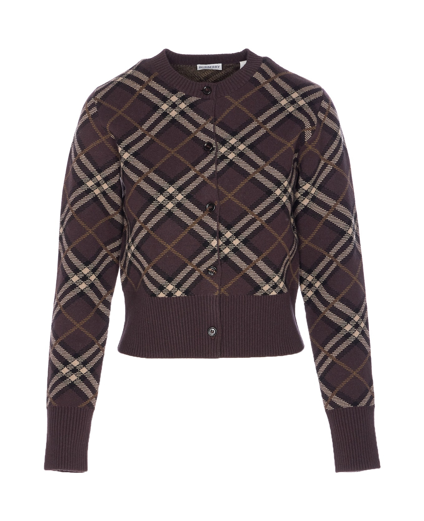 Check Cardigan - 1
