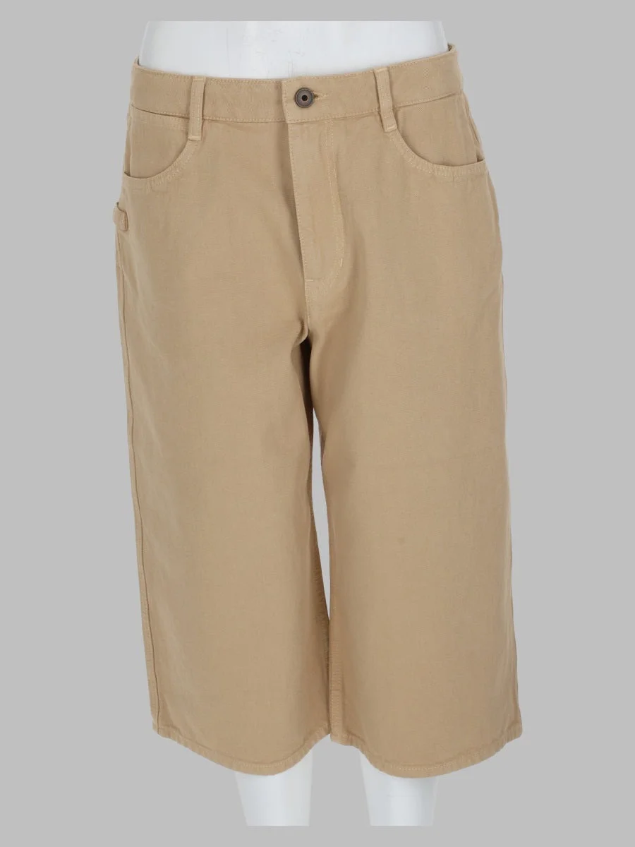 Lemaire Women Bermuda 5 Tasche In Twill Pesante - 1