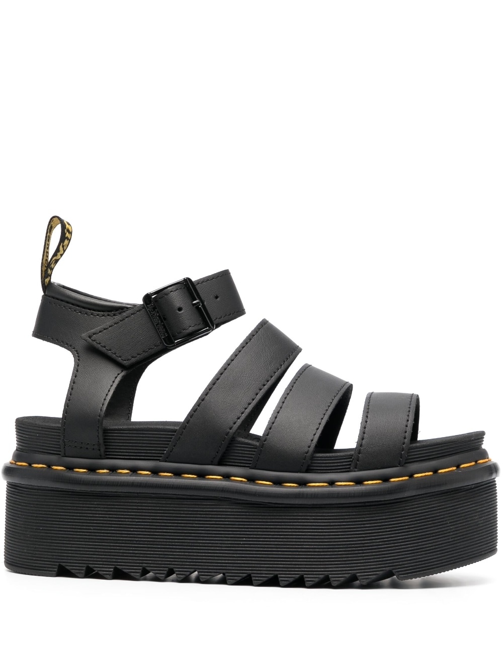 buckled 70mm flatform sandals - 1