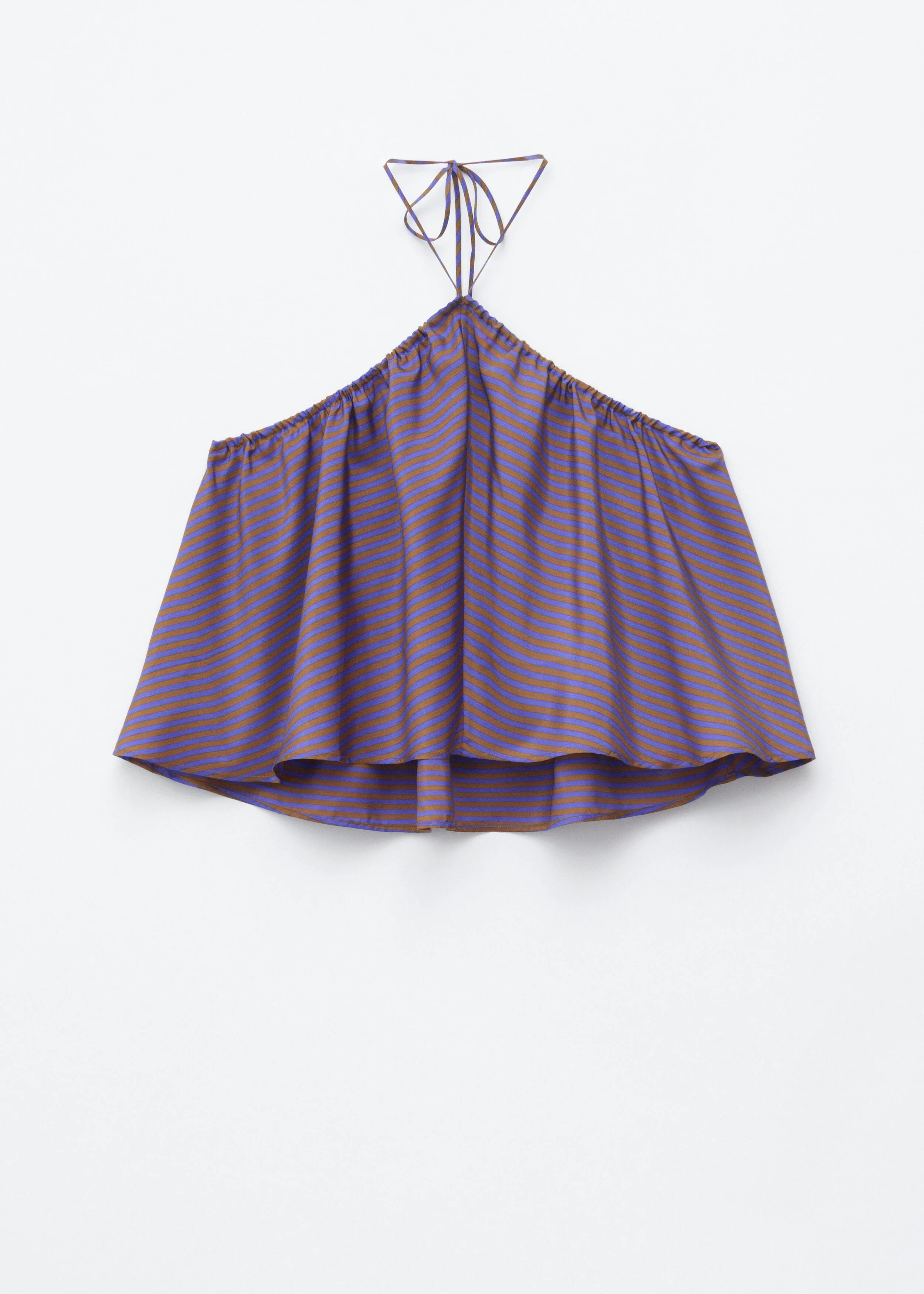 Silk Halterneck Top - 1