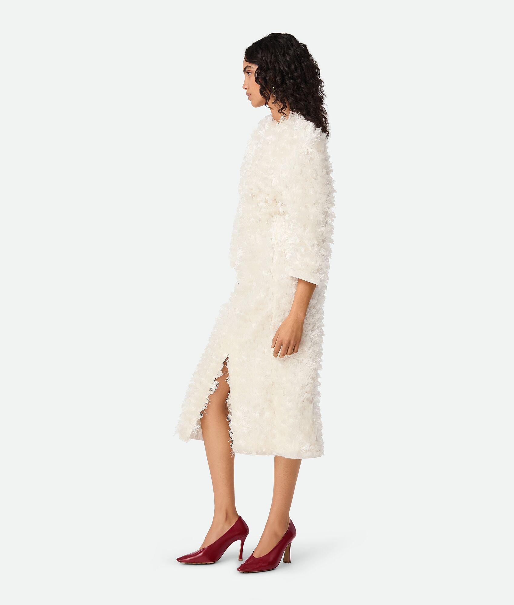 Viscose Fil Coupe Dress - 2
