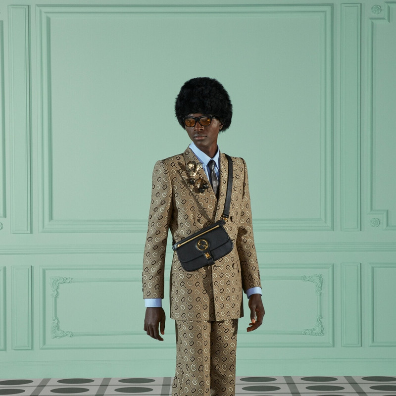 Gucci Blondie crocodile belt bag 3