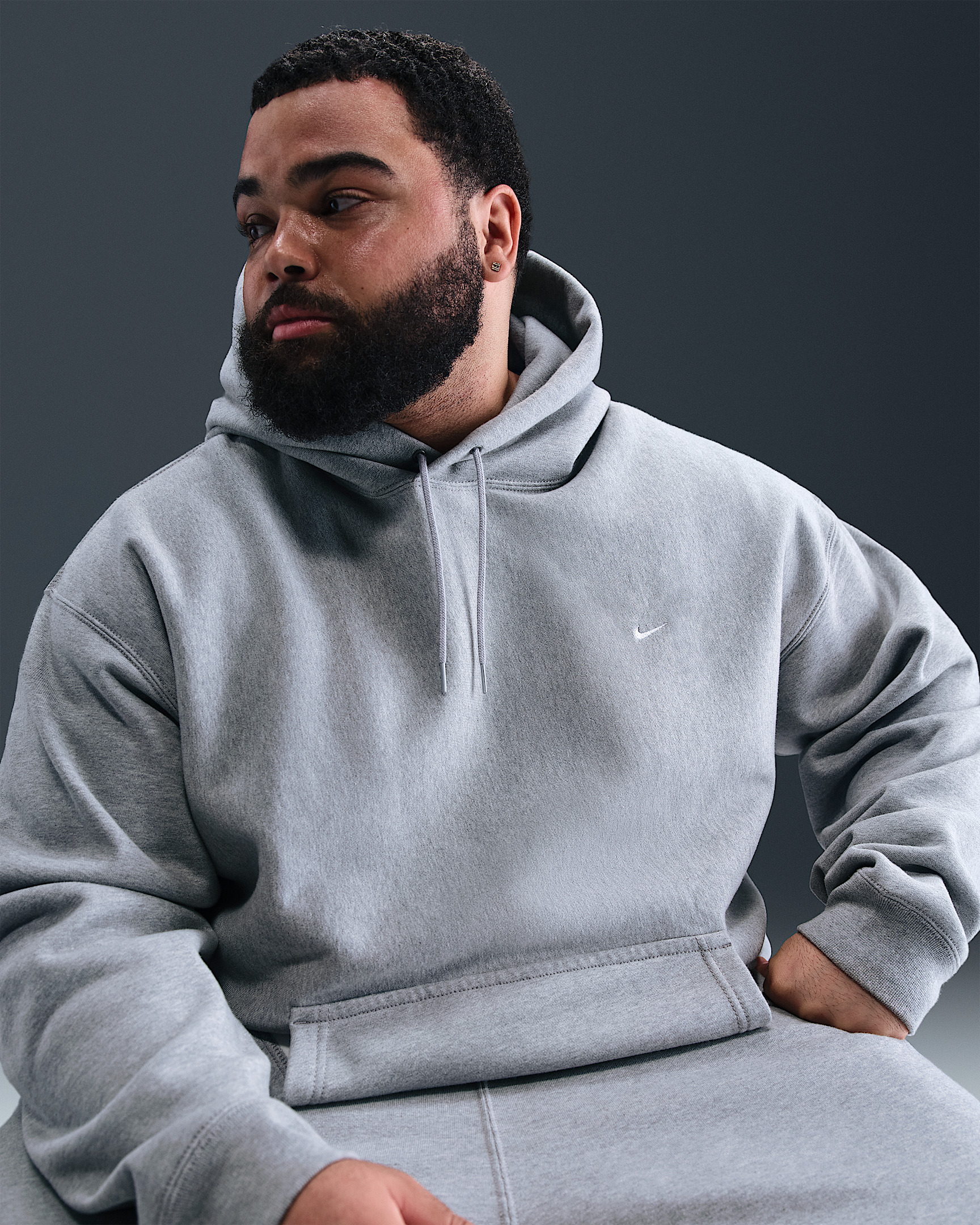 Nike Solo Swoosh Men's Pullover Hoodie - 8
