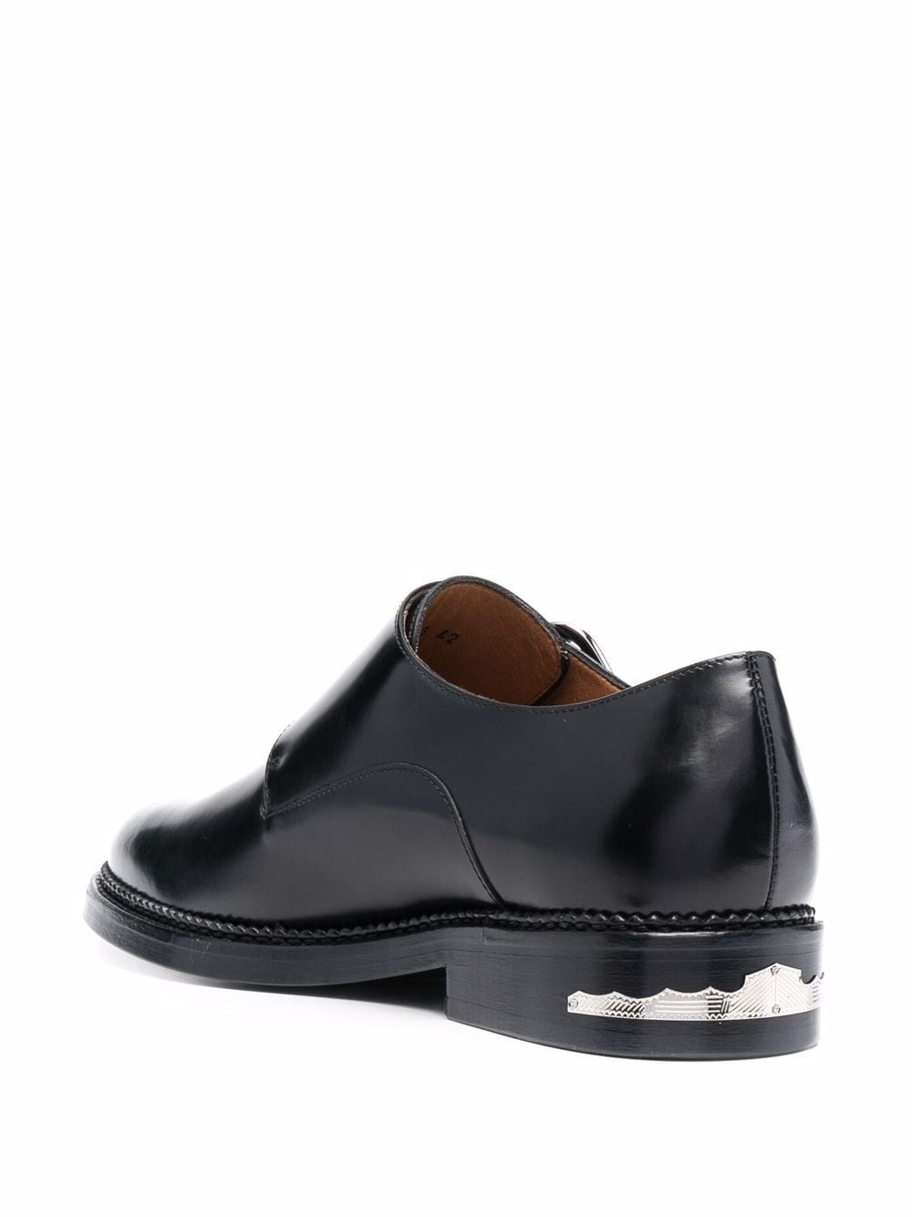 buckled bos taurus monk shoes - 3
