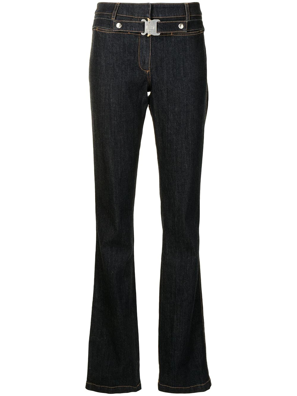 mid-rise bootcut jeans - 1