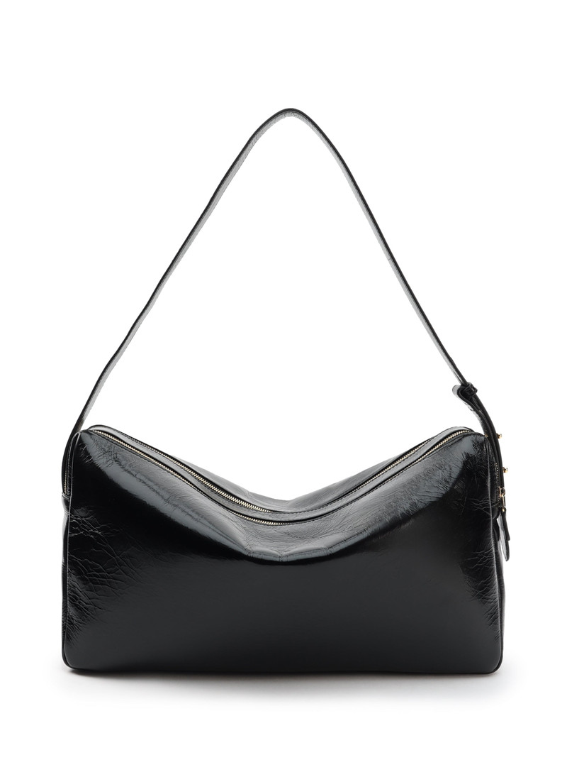 Trousse Large Vintage Leather Black 1