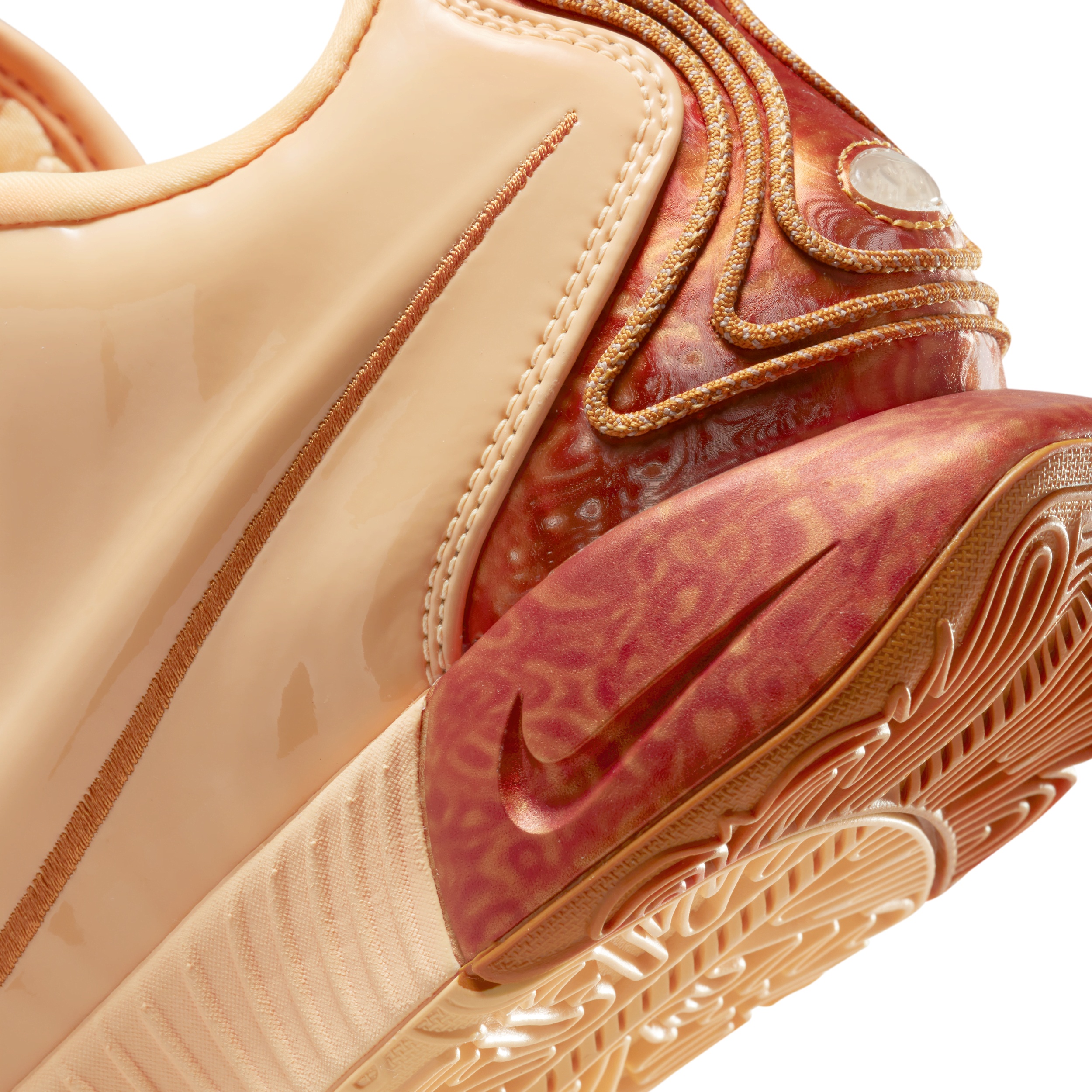 Nike Men's LeBron XXI "Dragon Pearl" Basketball Shoes - 8