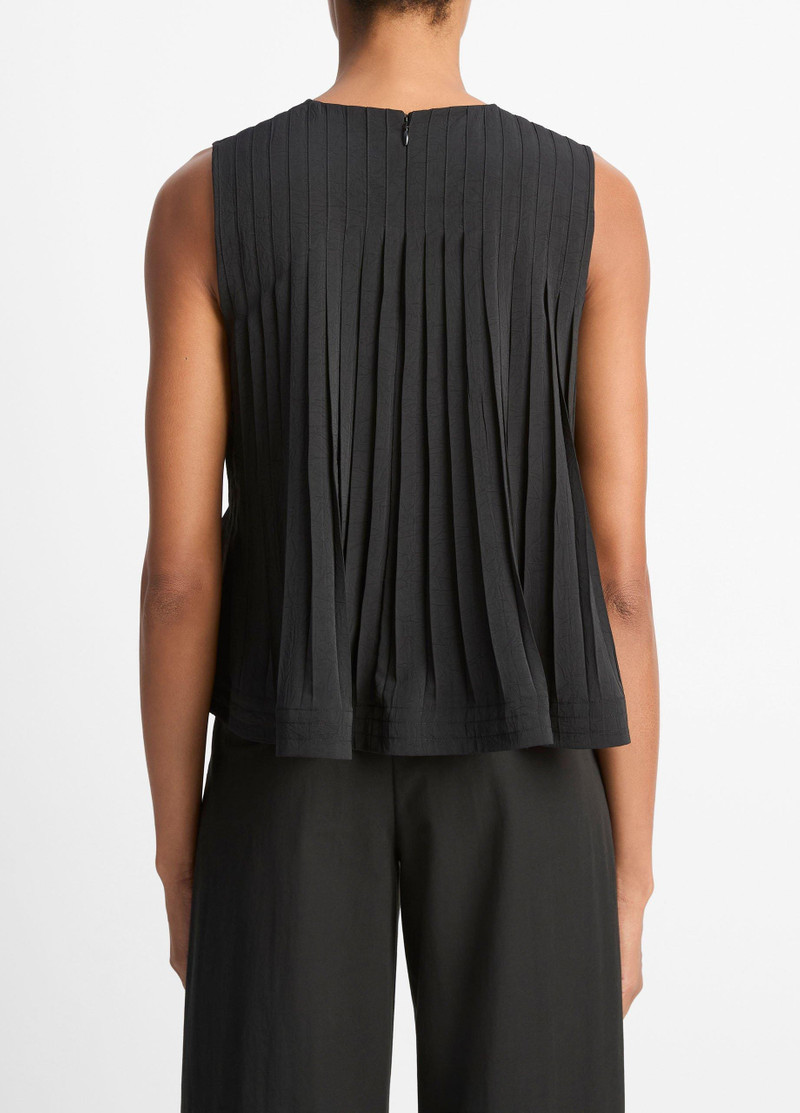Vince Pleated A-Line Top outlook
