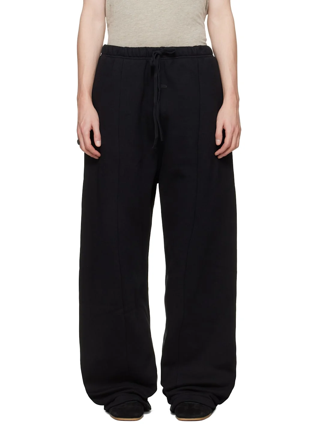 Black Signature Lounge Sweatpants - 1