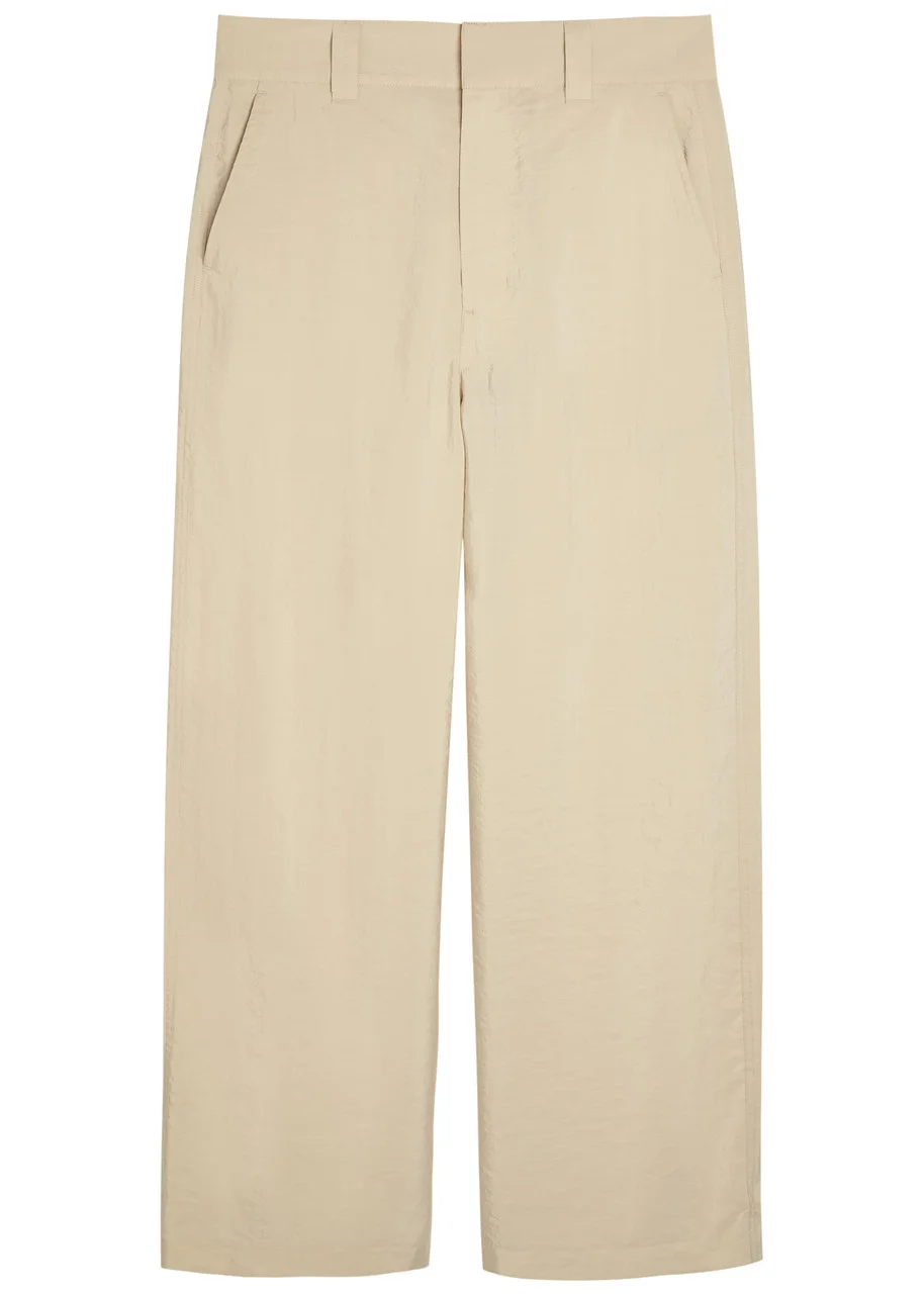 Lemaire Wide-leg Silk-blend Trousers - 1