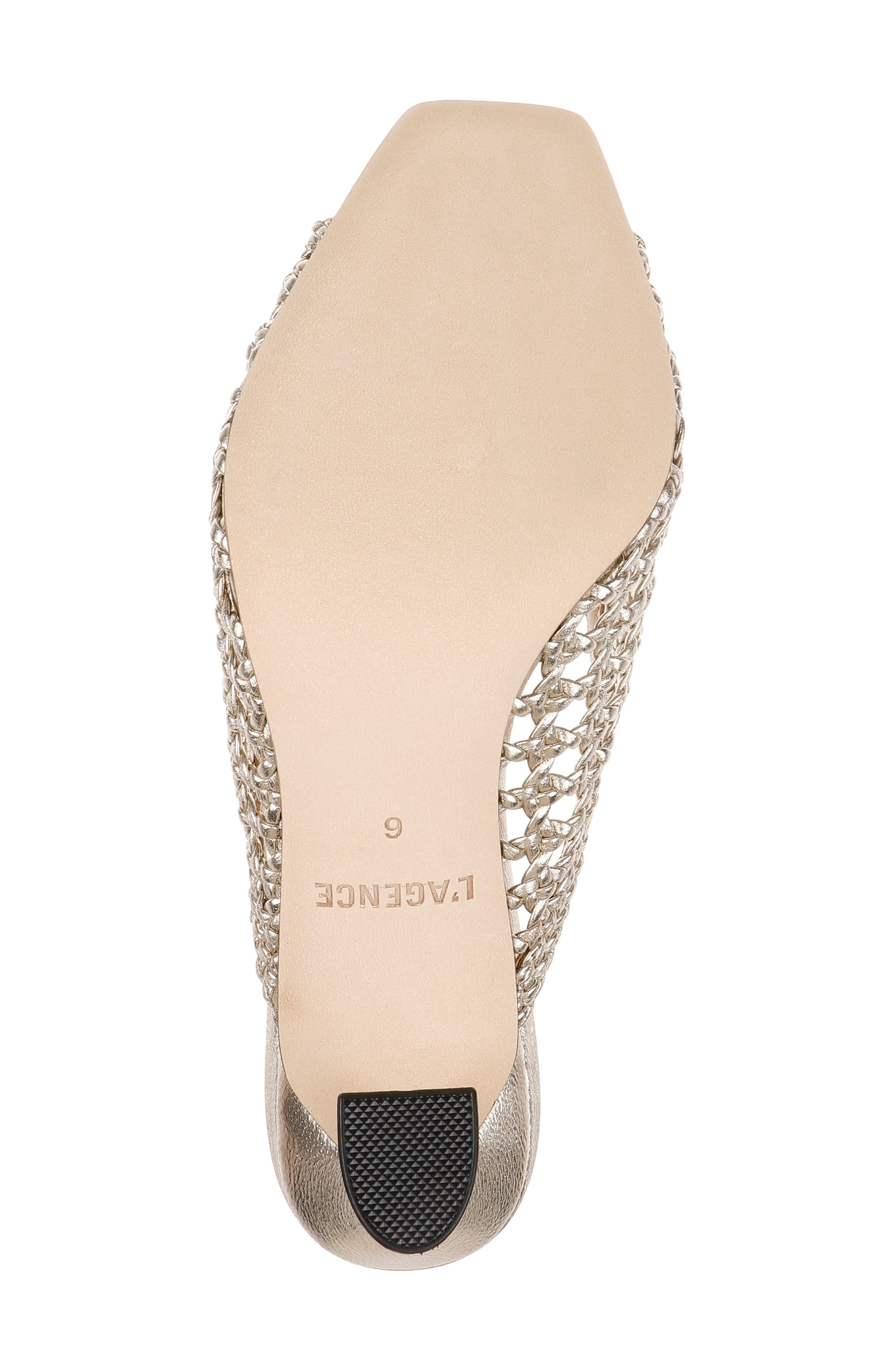 L'AGENCE Jacques Sandal in Gold Leather at Nordstrom - 5