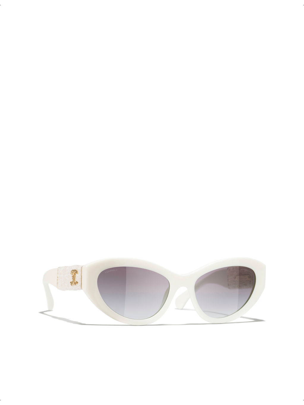 CH5513 cat eye-frame acetate sunglasses - 3
