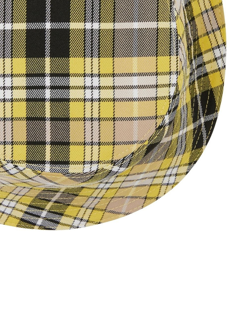 Vintage-Check reversible bucket hat 3