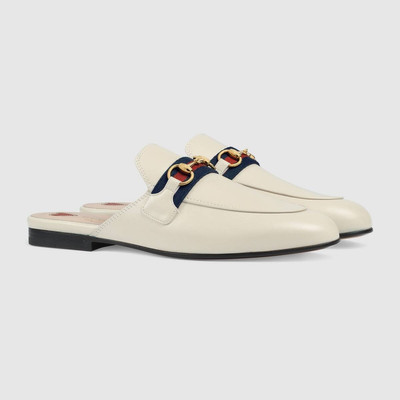 GUCCI Women's Princetown leather slipper outlook