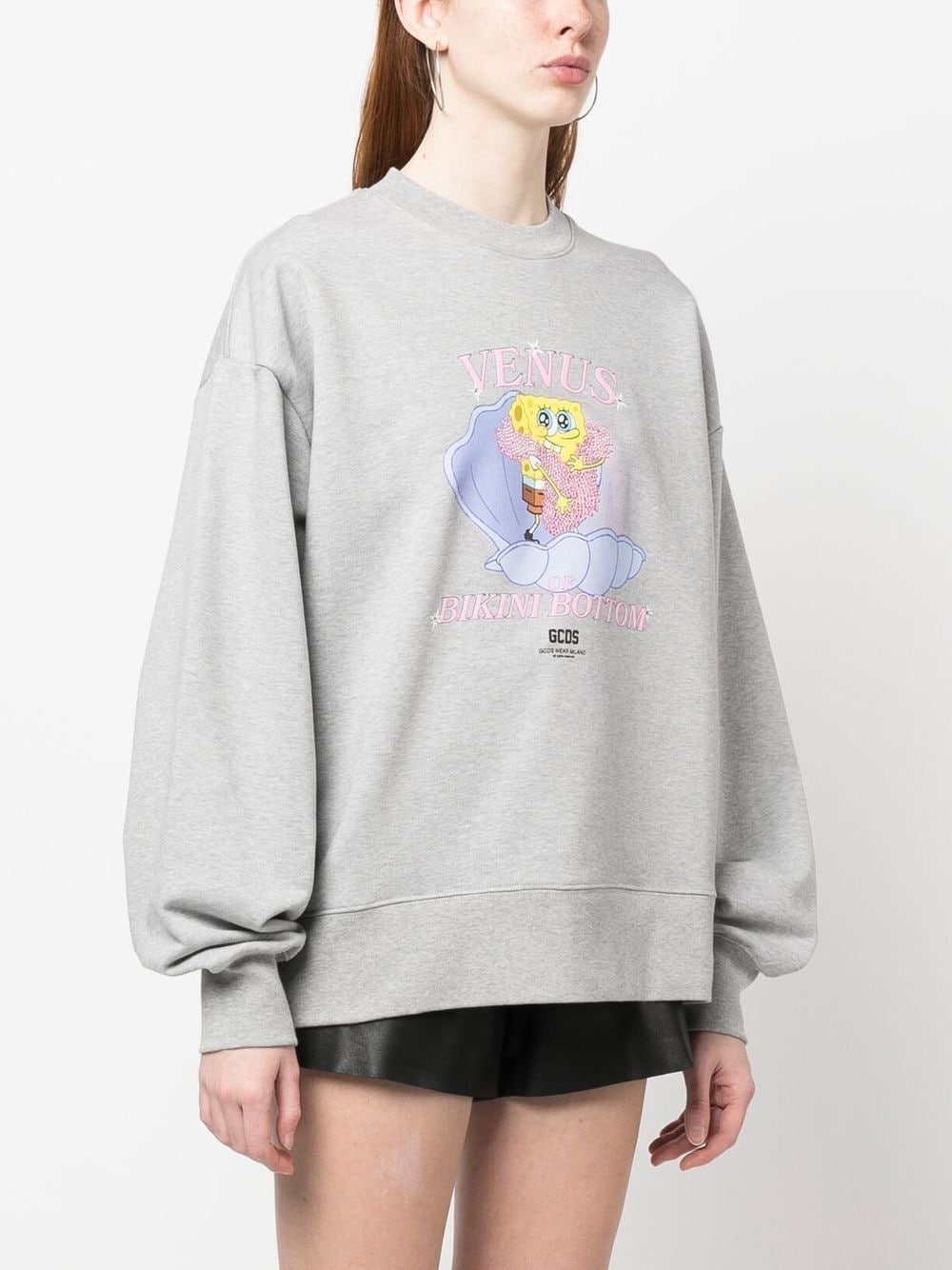 sponge bob-print sweatshirt - 3