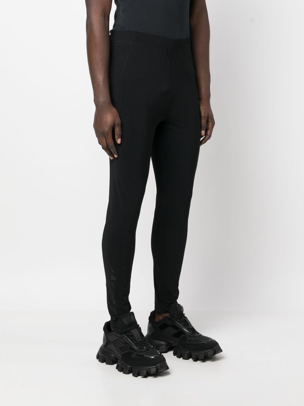 logo-print skinny pants - 3