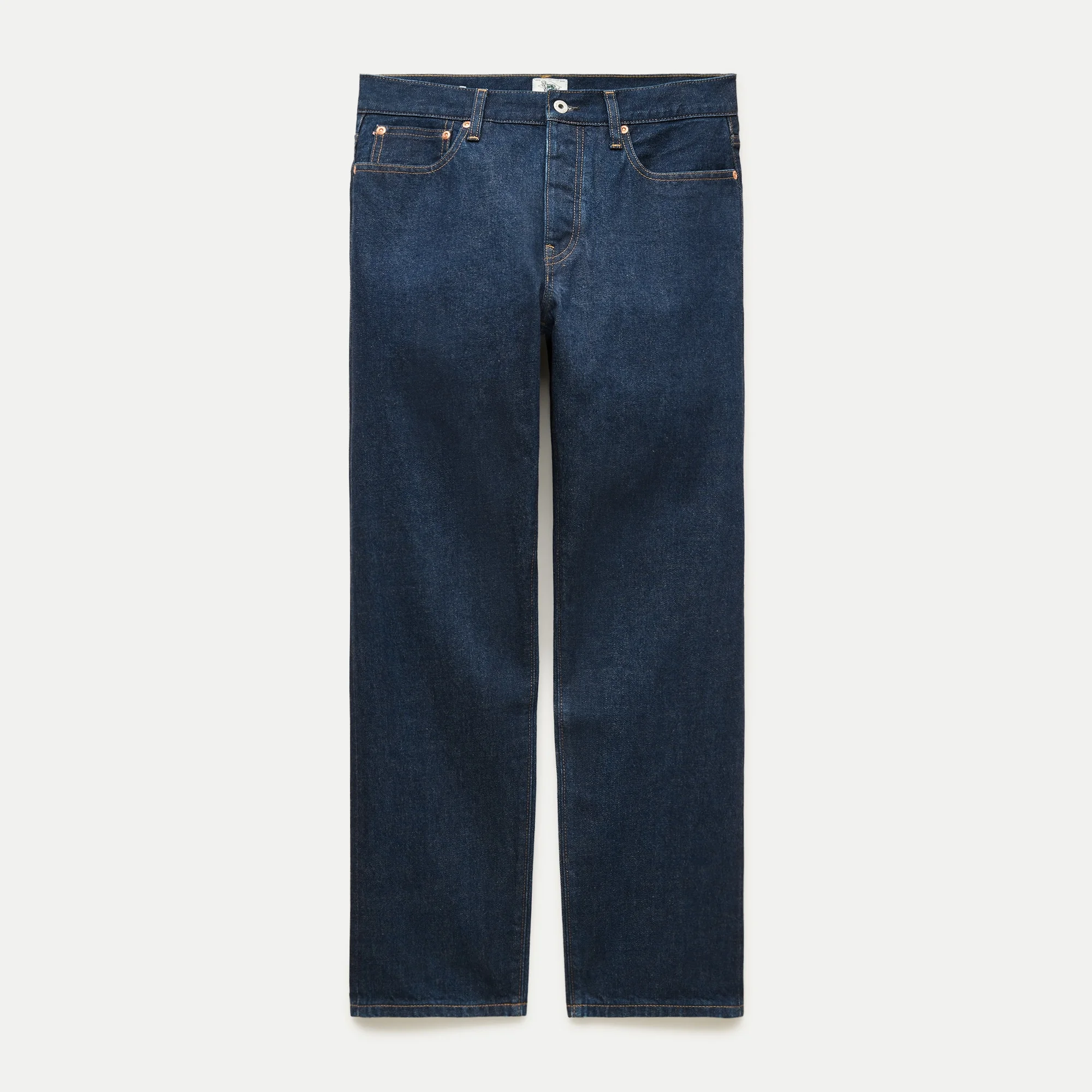 Classic Straight jean in resin-rinse Japanese selvedge denim - 1