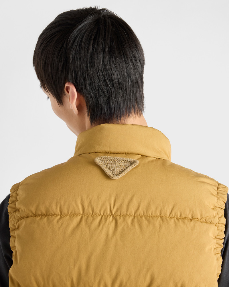 Cotton down vest 6