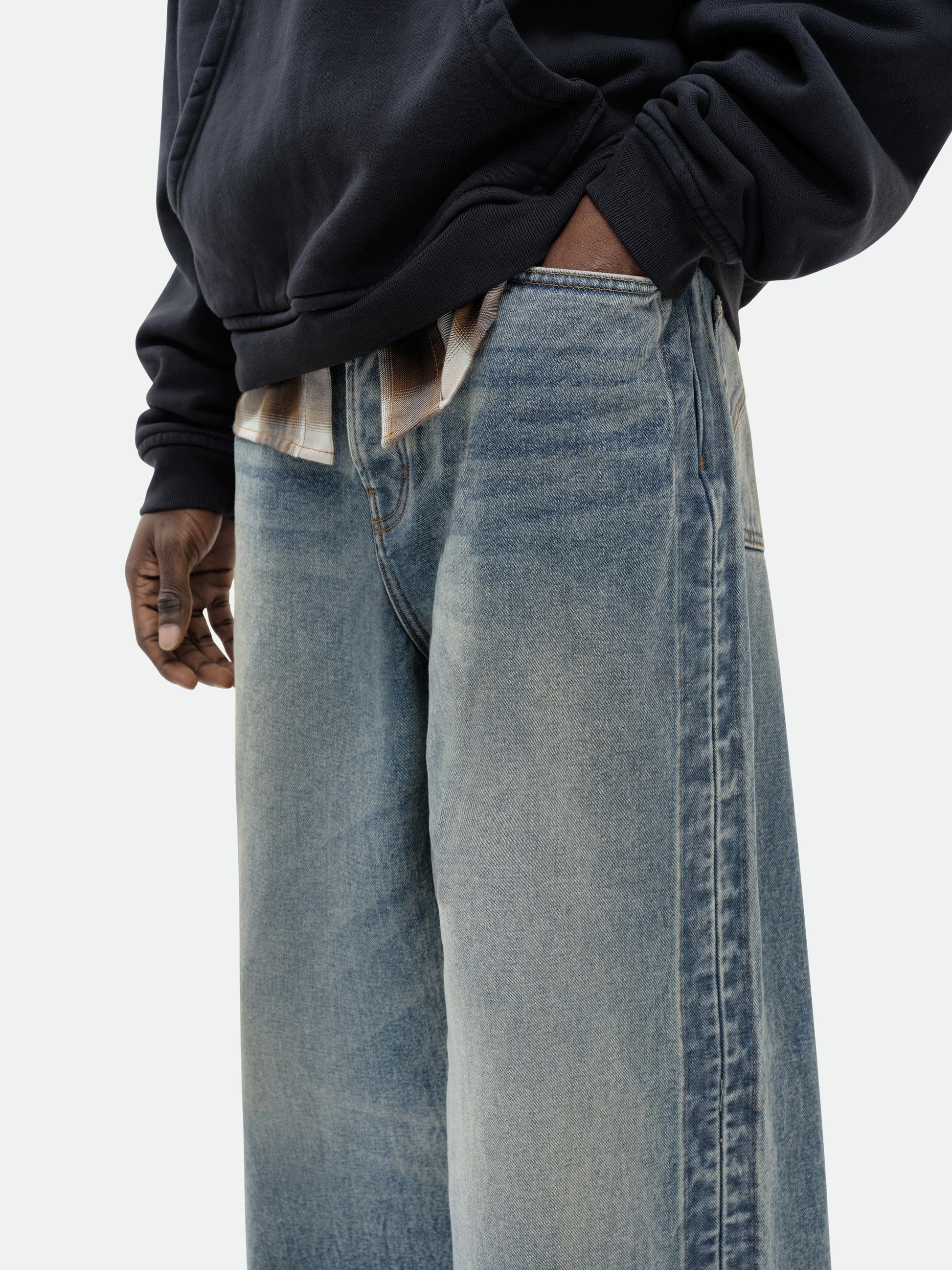 TRAXEDO DENIM PANT - 3