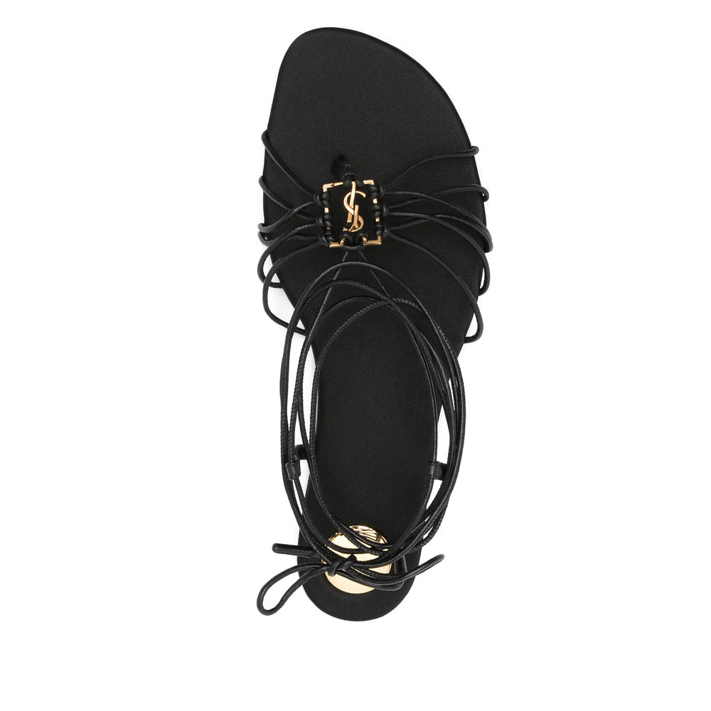 Saint Laurent Black Sandals Women - 3