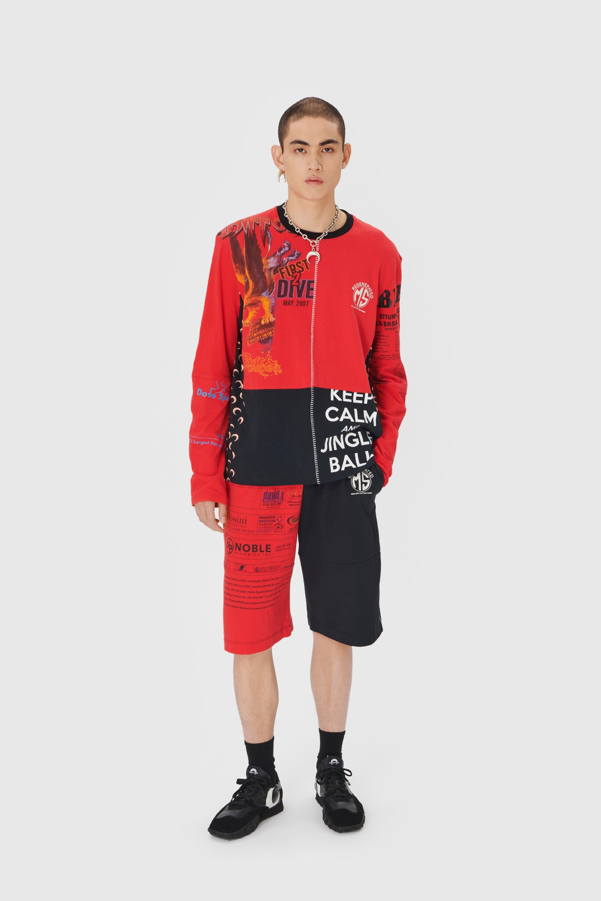 Graphic T-shirt Long Sleeve T-shirt - 1