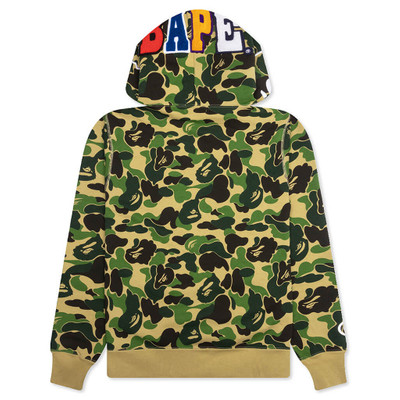 A BATHING APE® ABC CAMO 2ND APE PULLOVER HOODIE - GREEN outlook