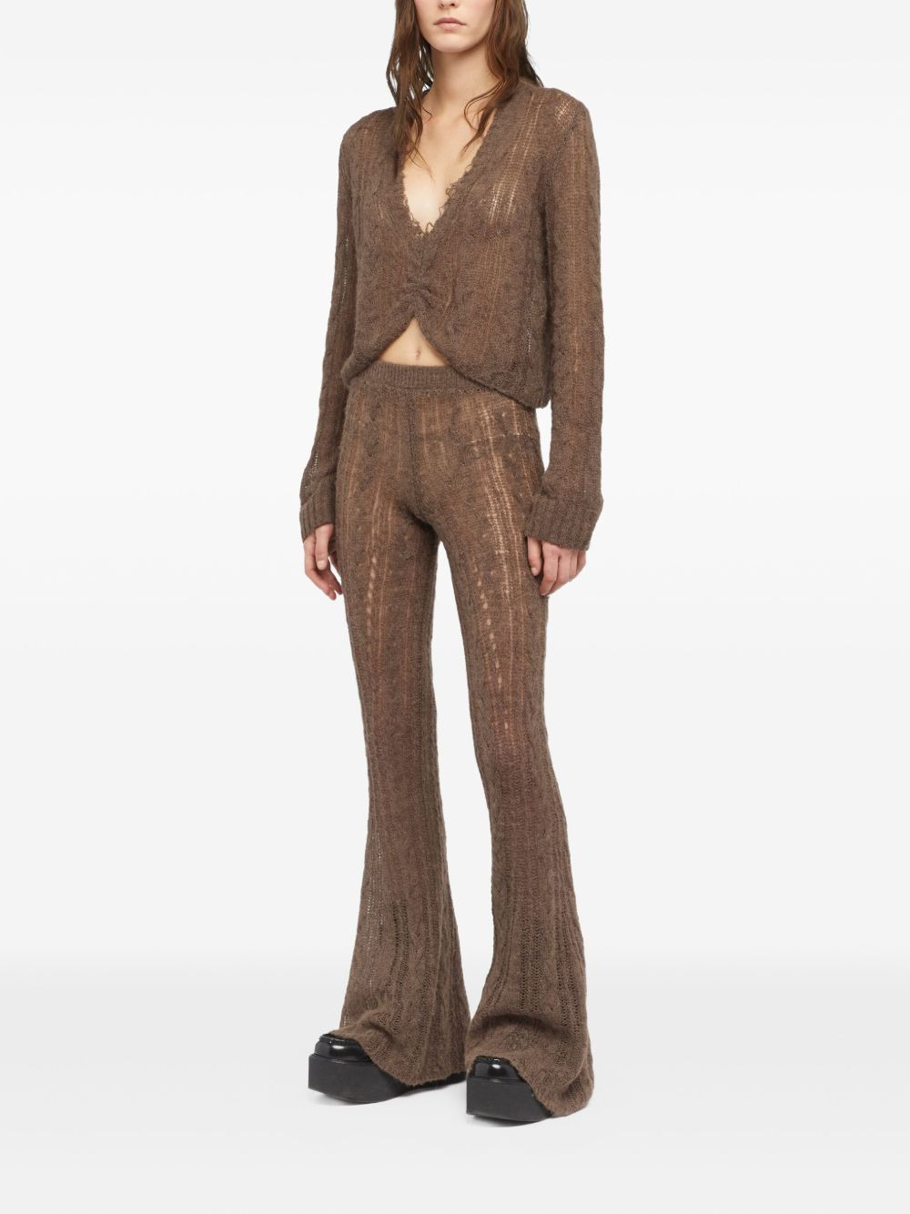 Desert Drift V-neck top - 3