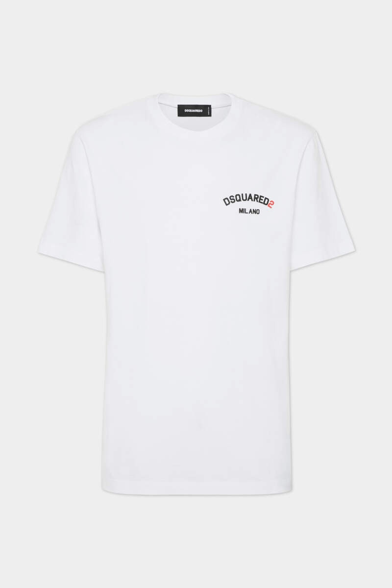 REGULAR FIT RUBBER LOGO T-SHIRT 1