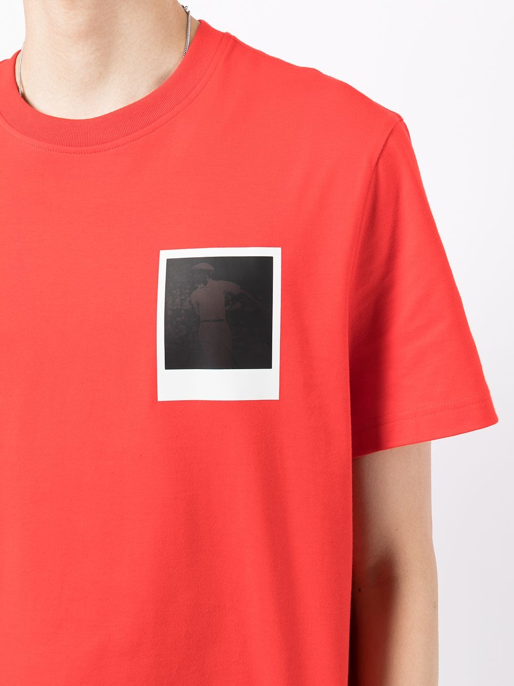 polaroid print T-shirt - 5