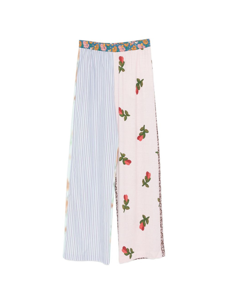 floral-print palazzo pants 1