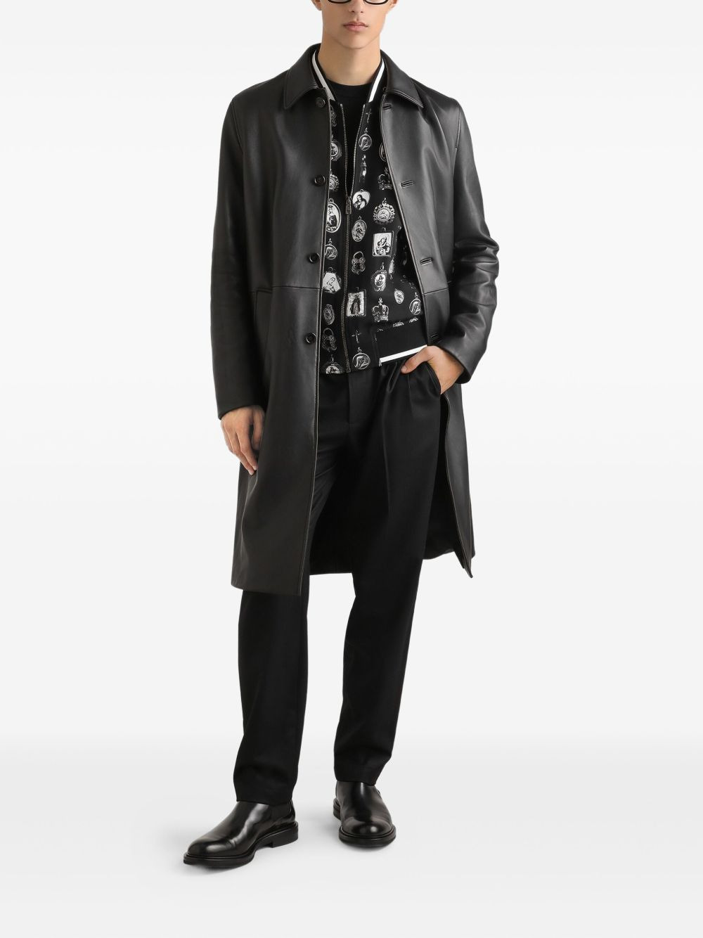 pleated drawstring trousers - 2