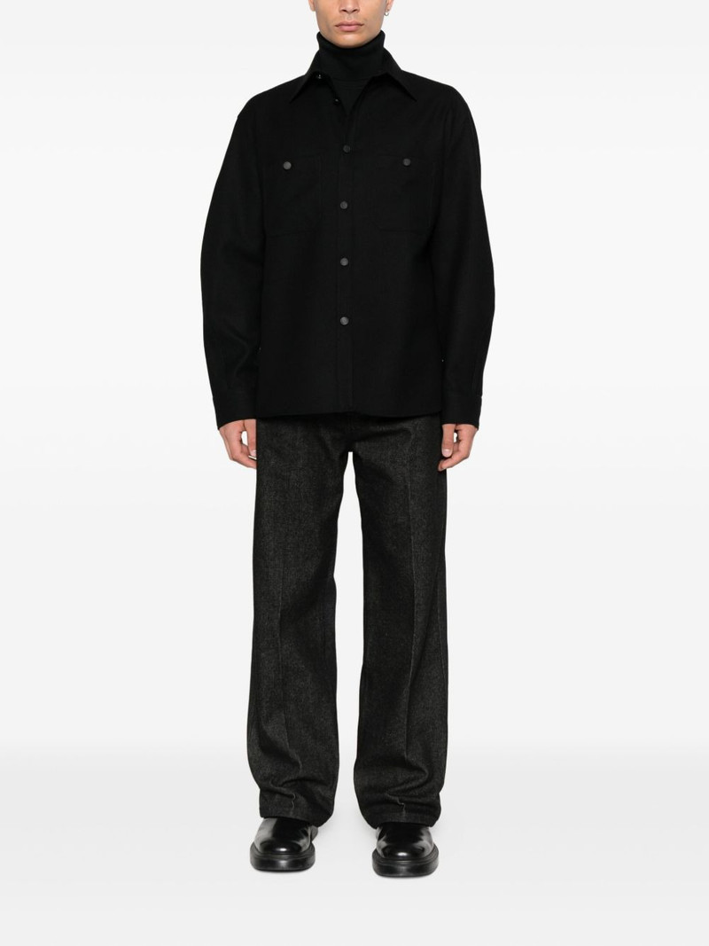 Givenchy WOOL SHIRT JACKET outlook