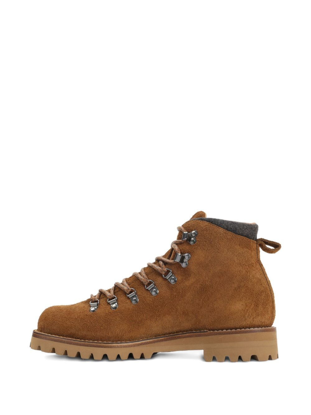 lace-up lug-sole boots - 3