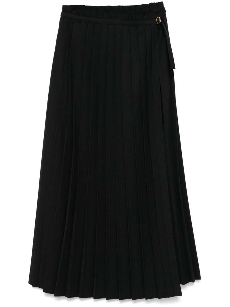 pleated maxi skirt 1