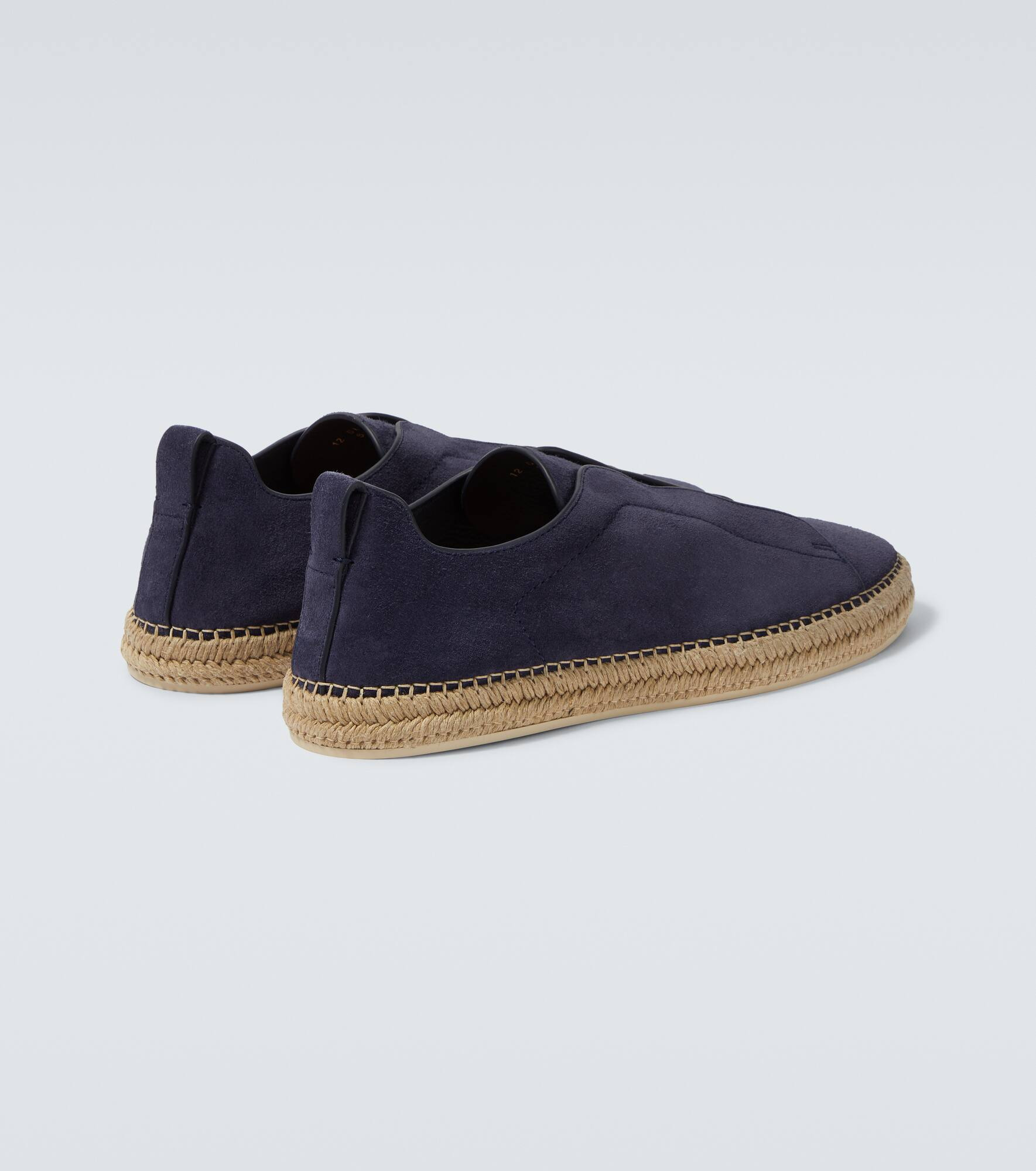 Triple Stitch suede espadrilles - 6