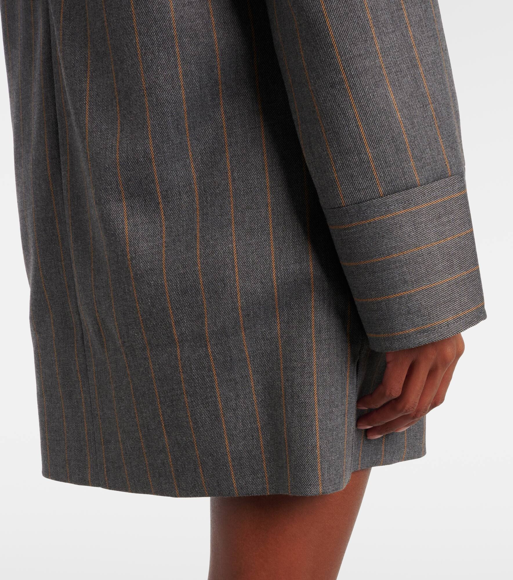 Pinstripe minidress - 6